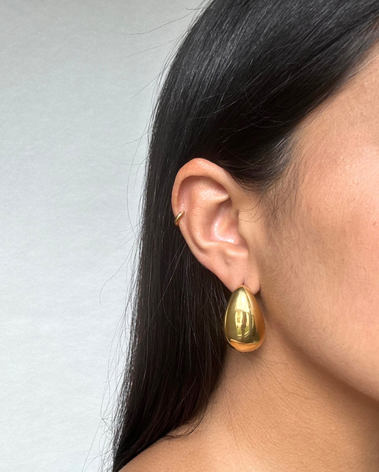 Gota XL Stud Earring SS