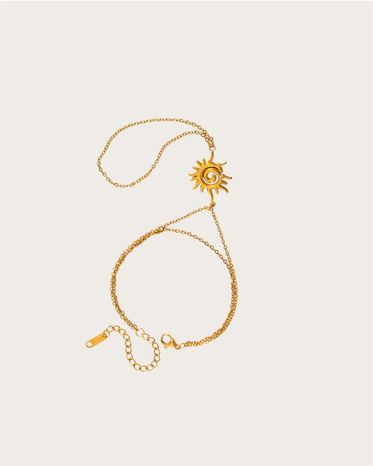 Soliris Hand Chain Bracelet SS