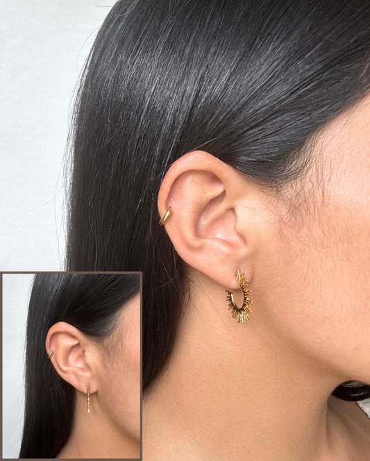 Sole Hoop Earring SS