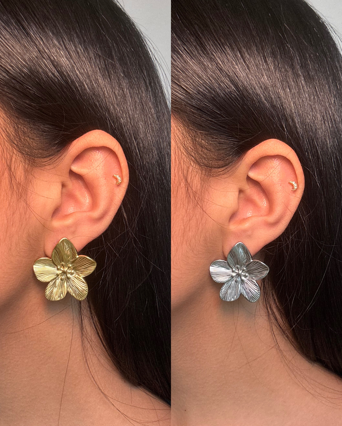 Flor Stud Earring SS