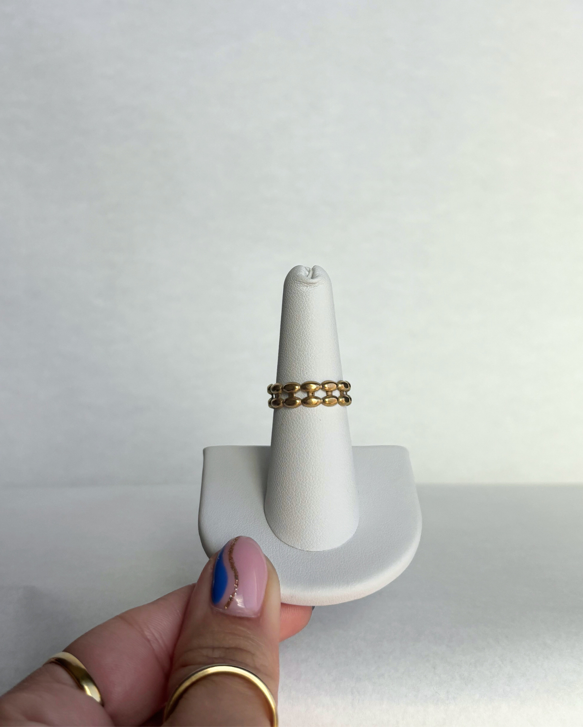 Ovalos Ring SS