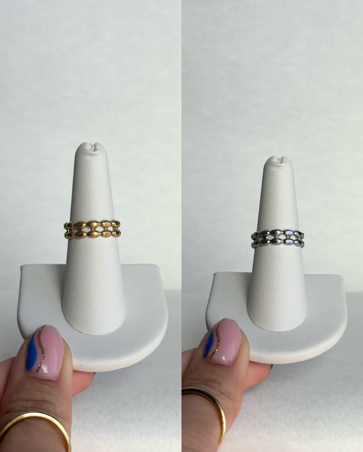 Ovalos Ring SS