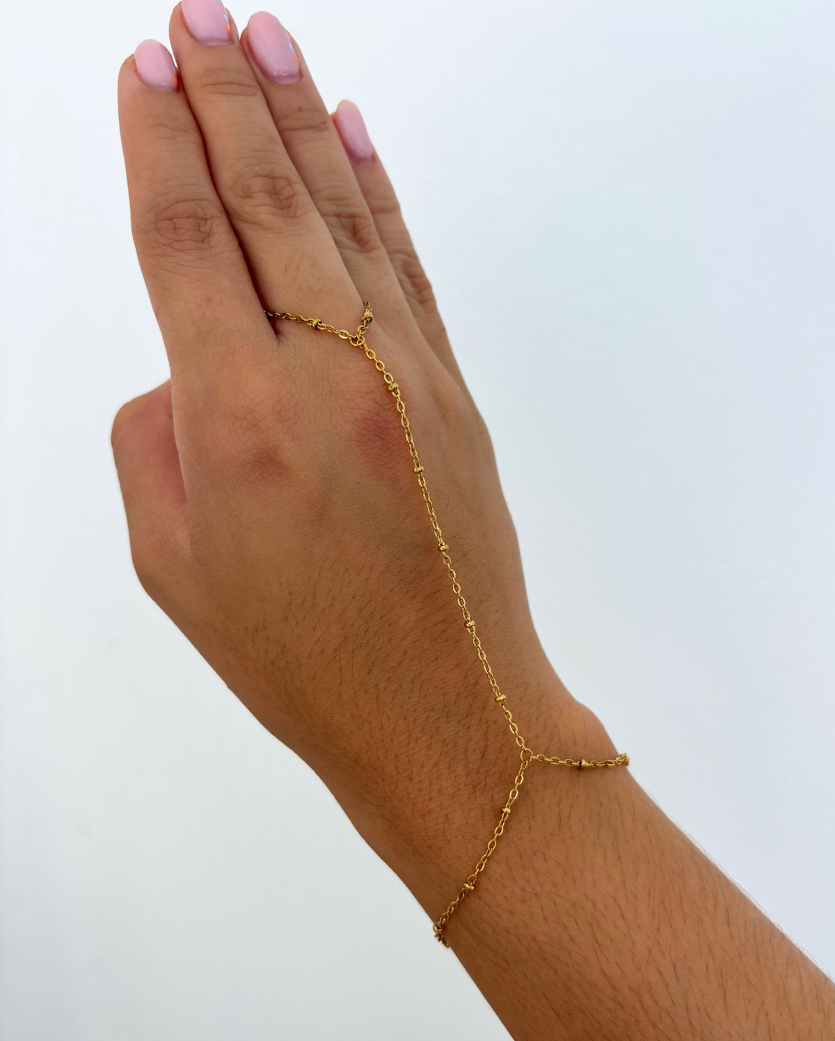 Alina Hand Chain Bracelet SS