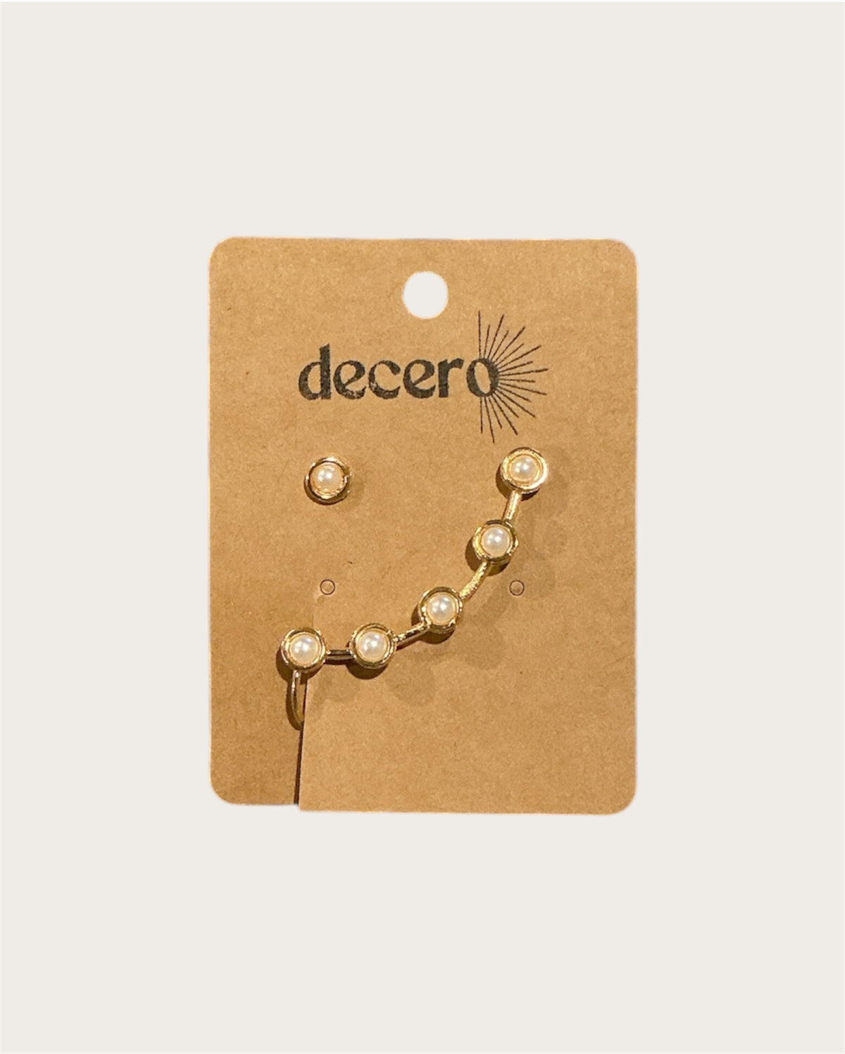 Ela Earring with Earcuff - Arete Pinza