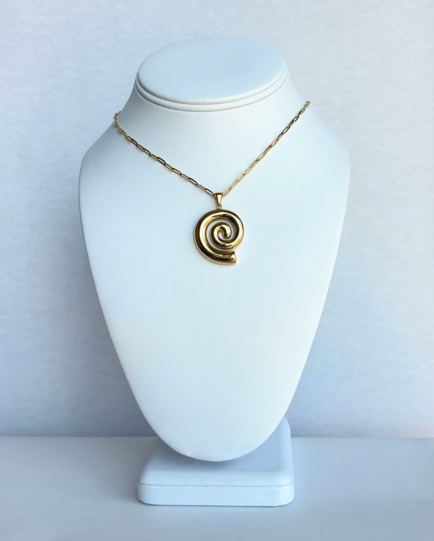 Spiral Necklace SS