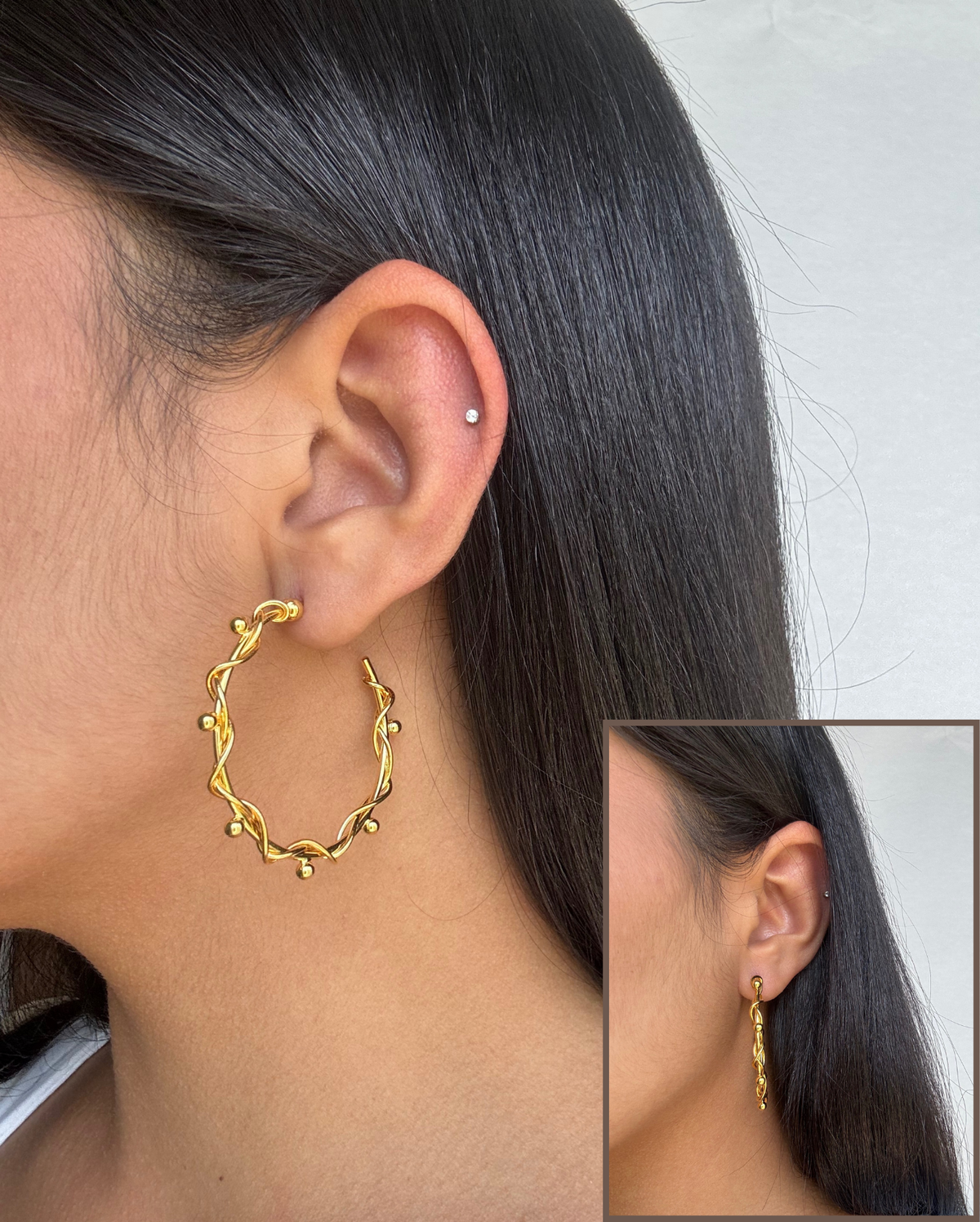 Bianca Hoop Earring