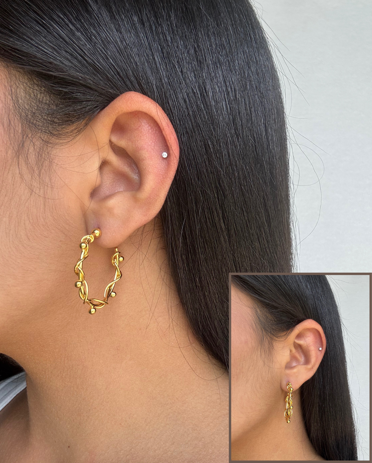 Bianca Hoop Earring