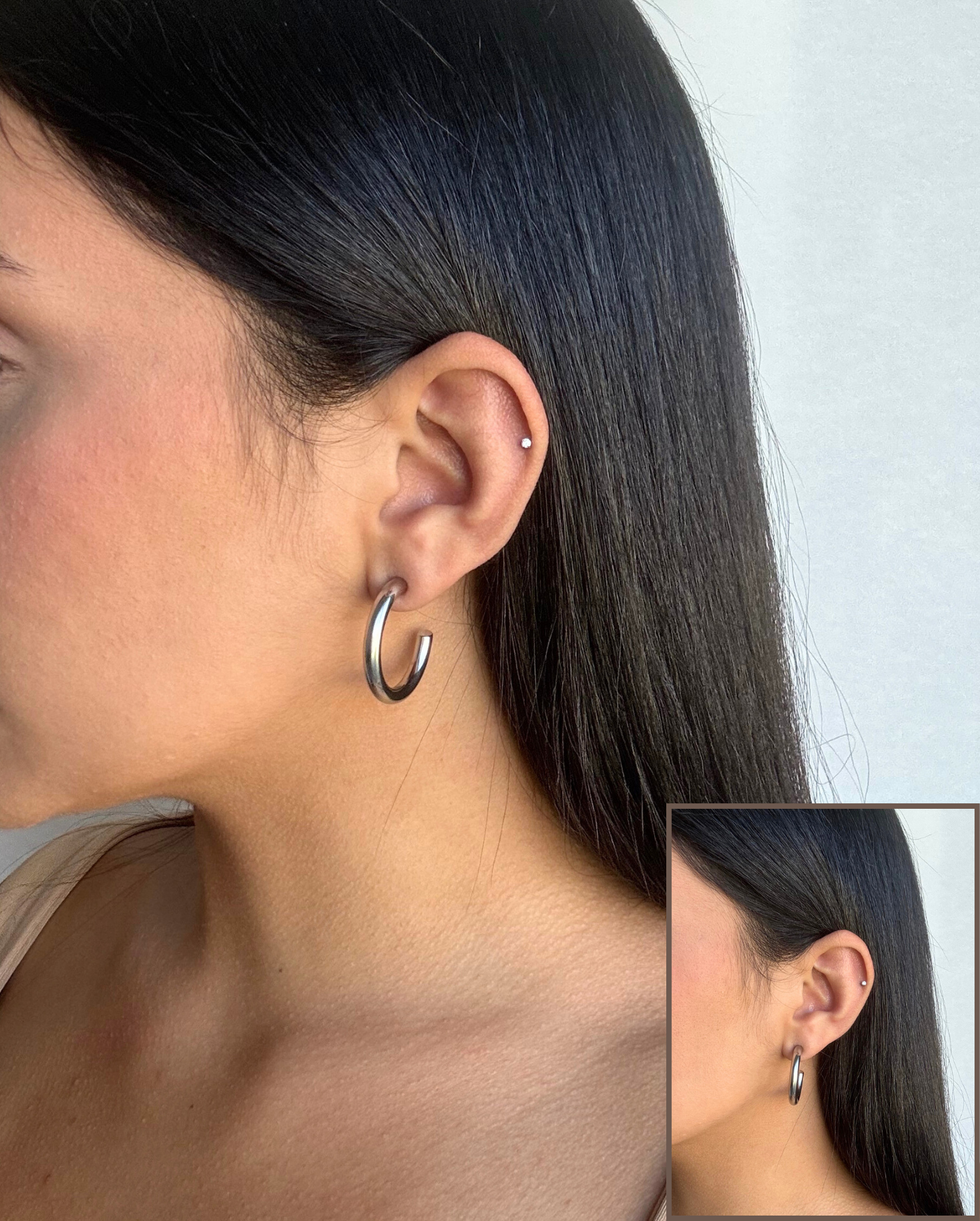 Basic Hoop Earring SS