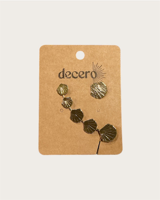 Caracol Earring with Earcuff