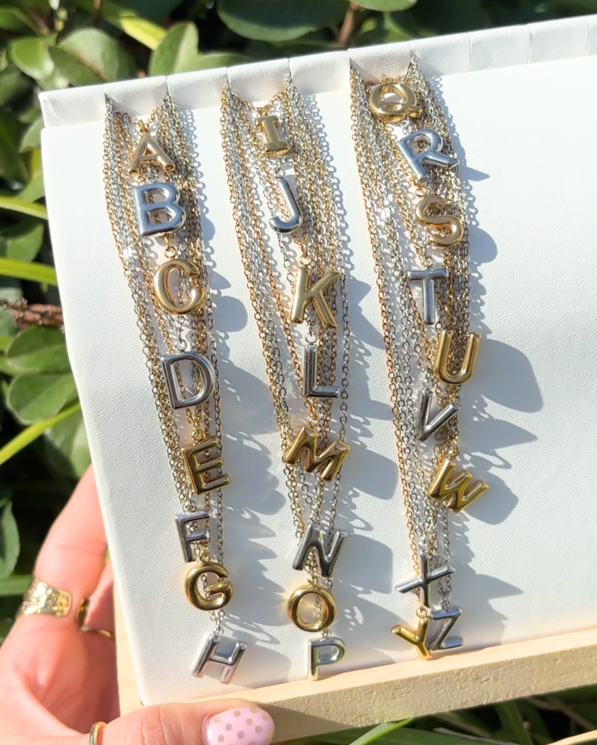 Inicial Necklace SS