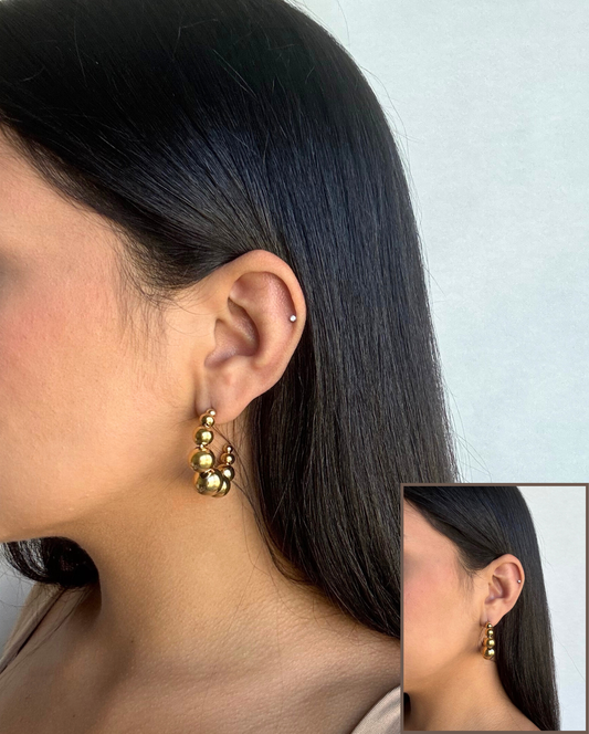 Bali Hoop Earring SS