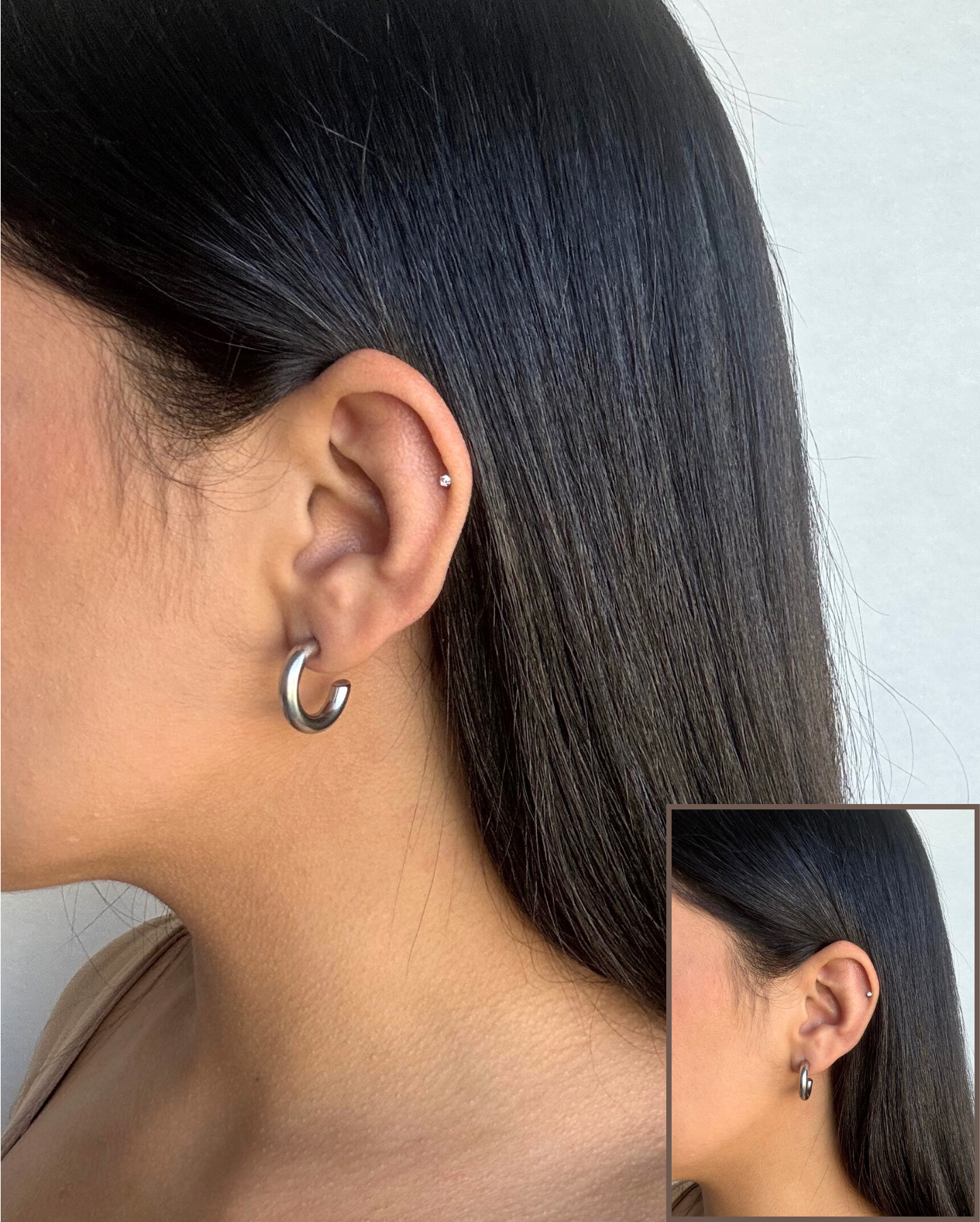 Basic Hoop Earring SS