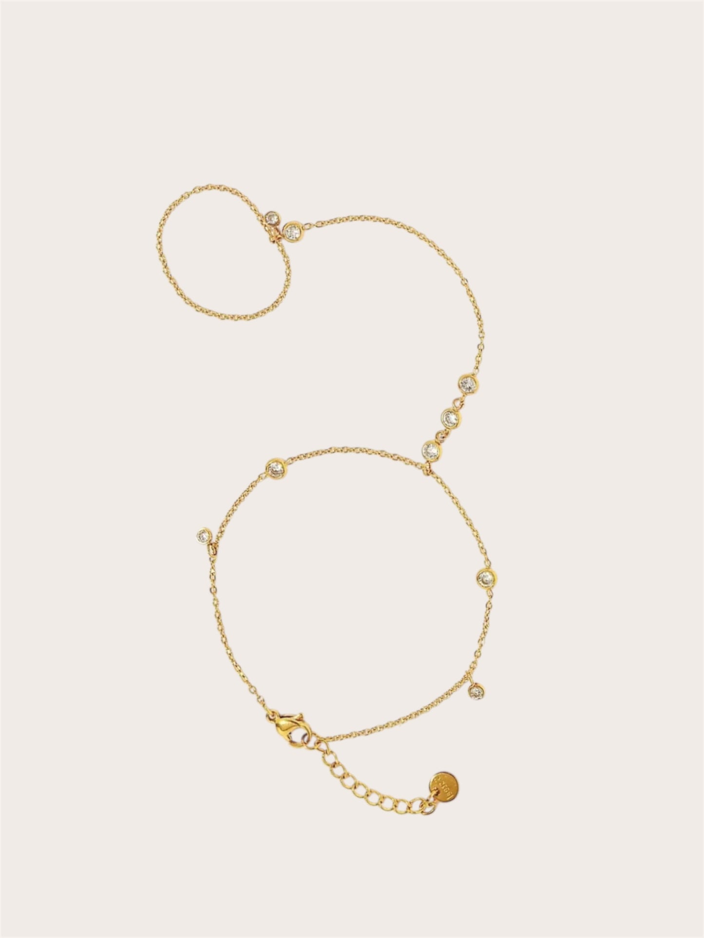 Brilli Hand Chain Bracelet SS