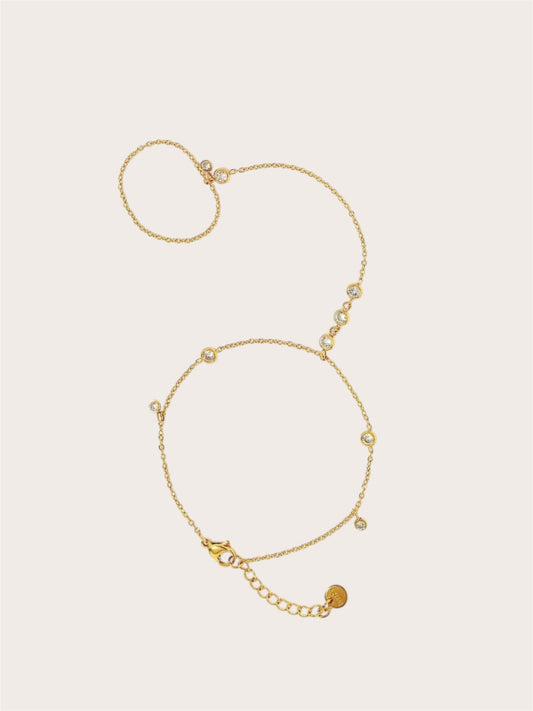 Brilli Hand Chain Bracelet SS