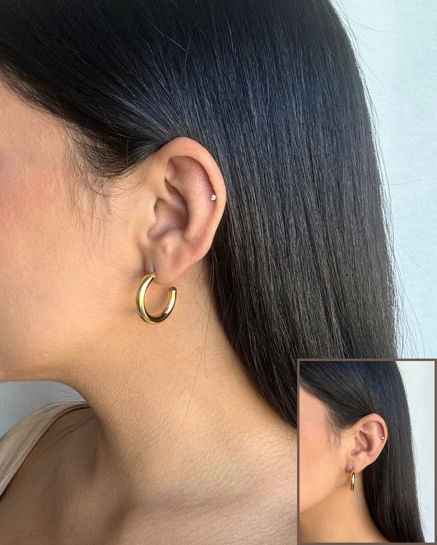 Basic Hoop Earring SS