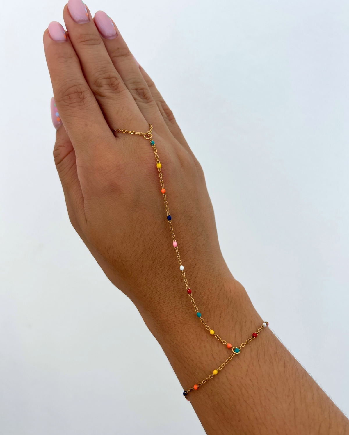 Alina Hand Chain Bracelet SS