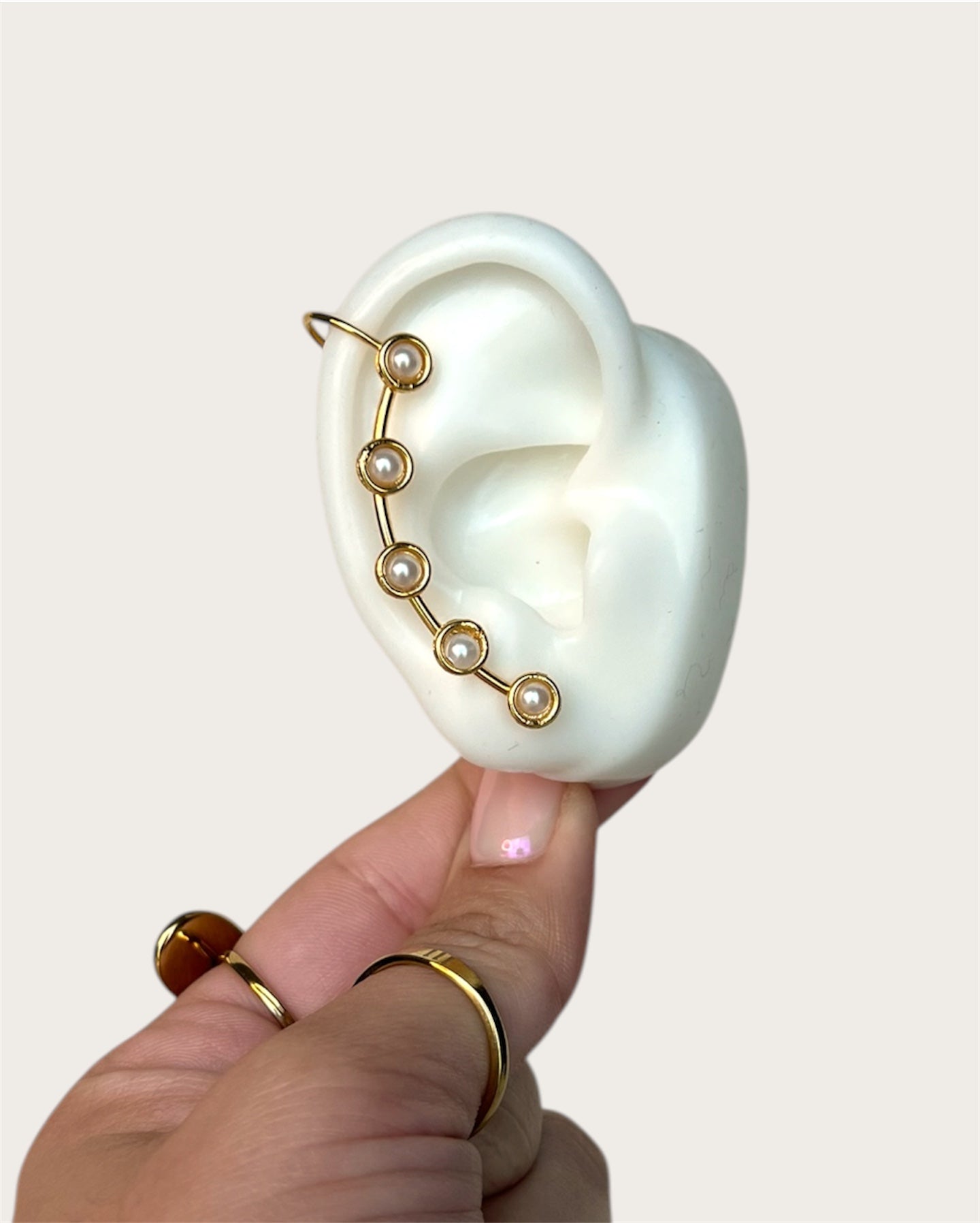 Ela Earring with Earcuff