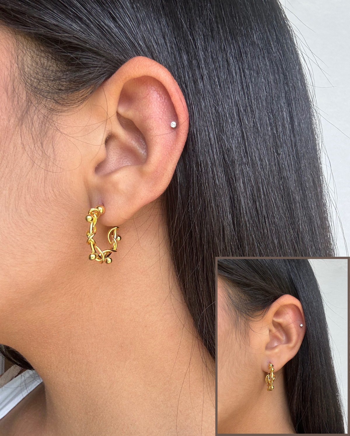 Bianca Hoop Earring