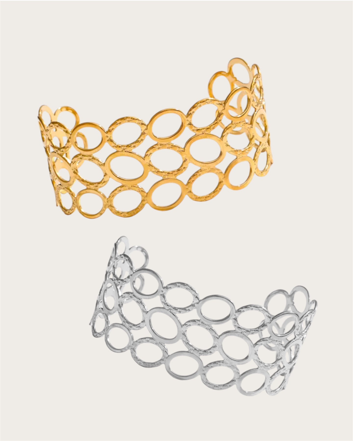 Oval Bracelet SS