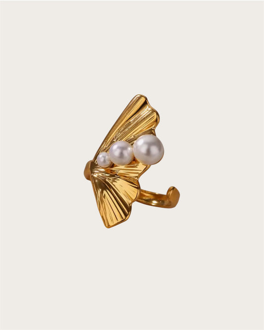 Mermaid Pearl Ring SS
