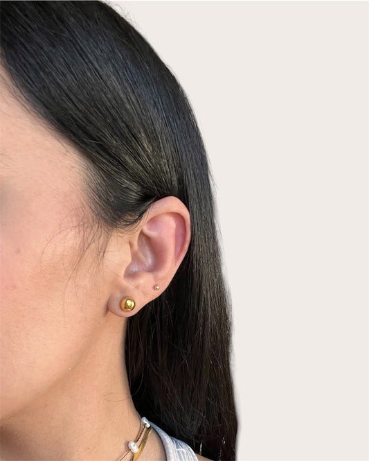 Dot Stud Earring SS