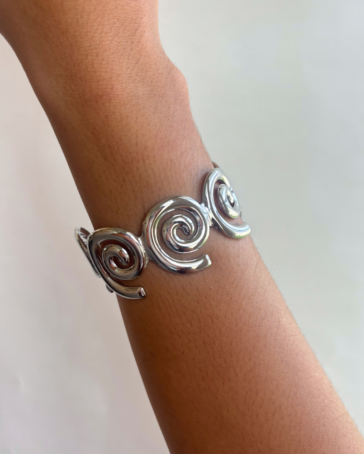 Spiral Bracelet SS