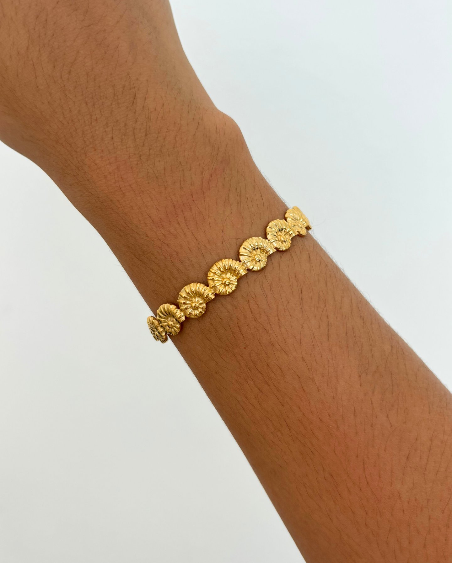 Seashell Cuff Bracelet SS