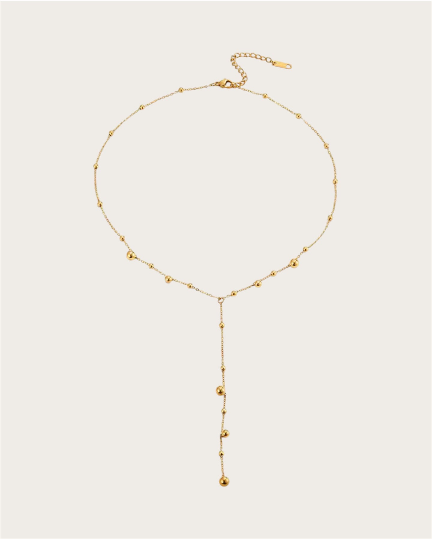 Dots Lariat Necklace SS