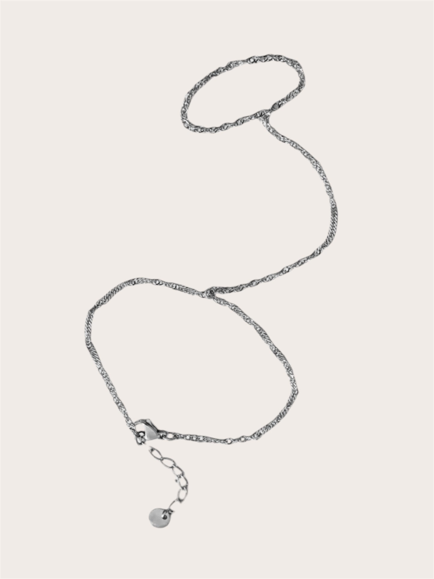 Claire Hand Chain Bracelet SS