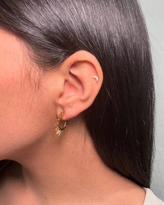 Sole Hoop Earring SS