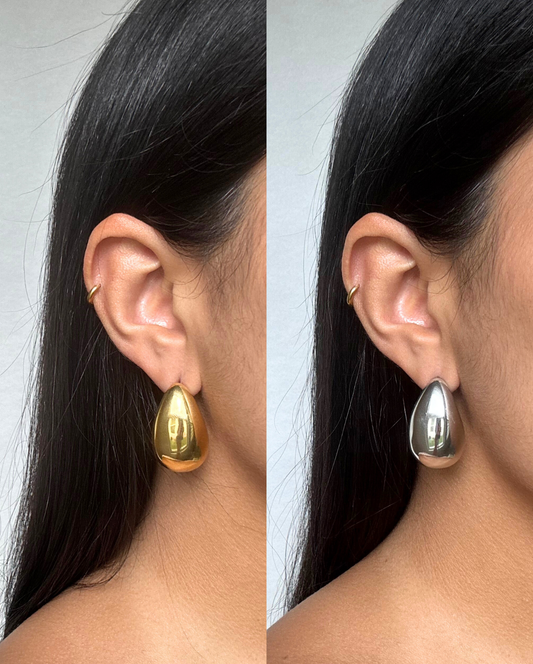 Gota XL Stud Earring SS