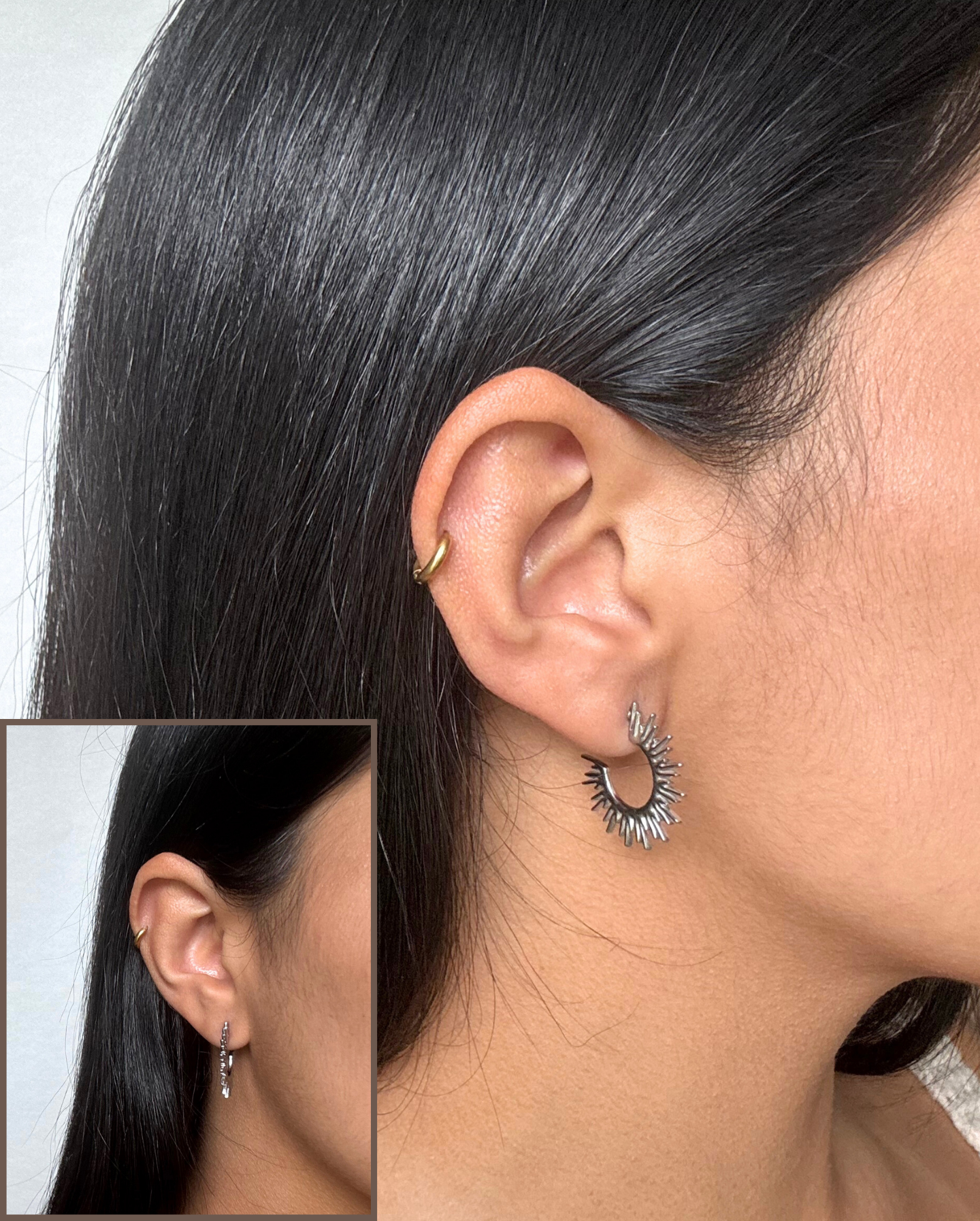 Sole Hoop Earring SS