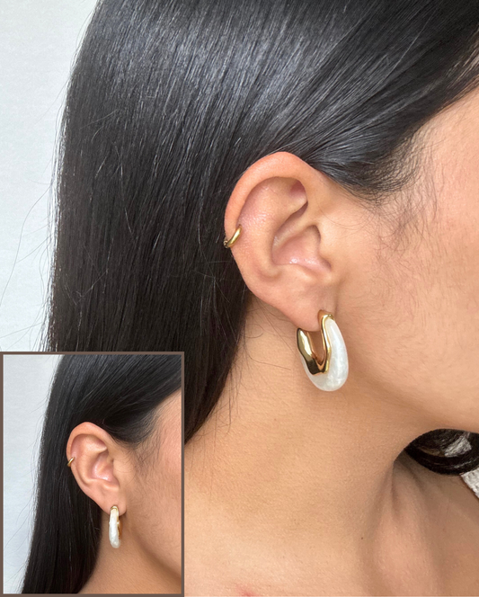 Blanca Hoop Earring SS