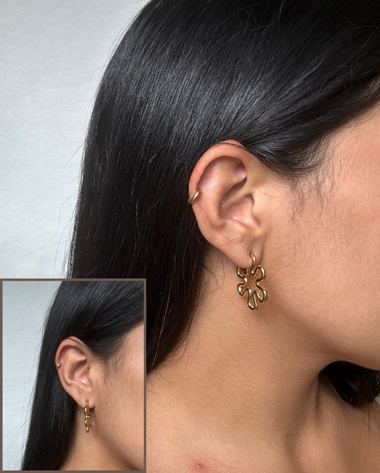 Flori Hoop Earring SS