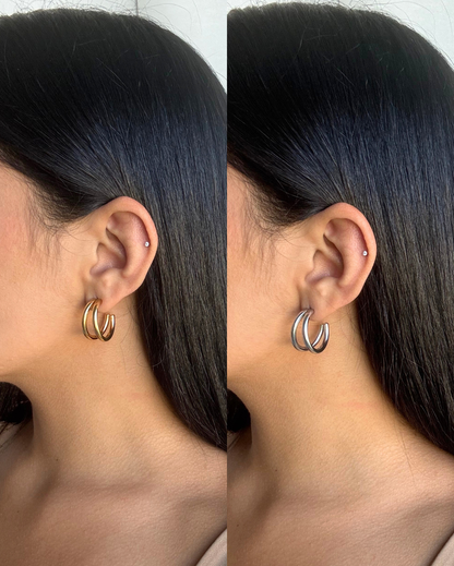 Mirna Hoop Earring SS