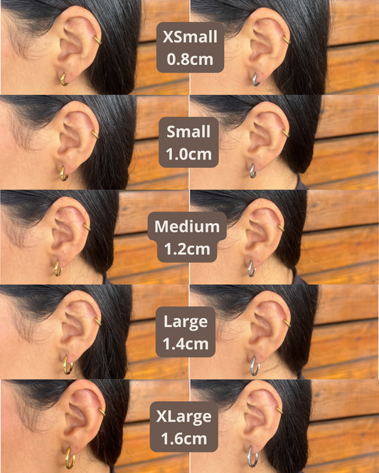 Liza Hoop Earring SS