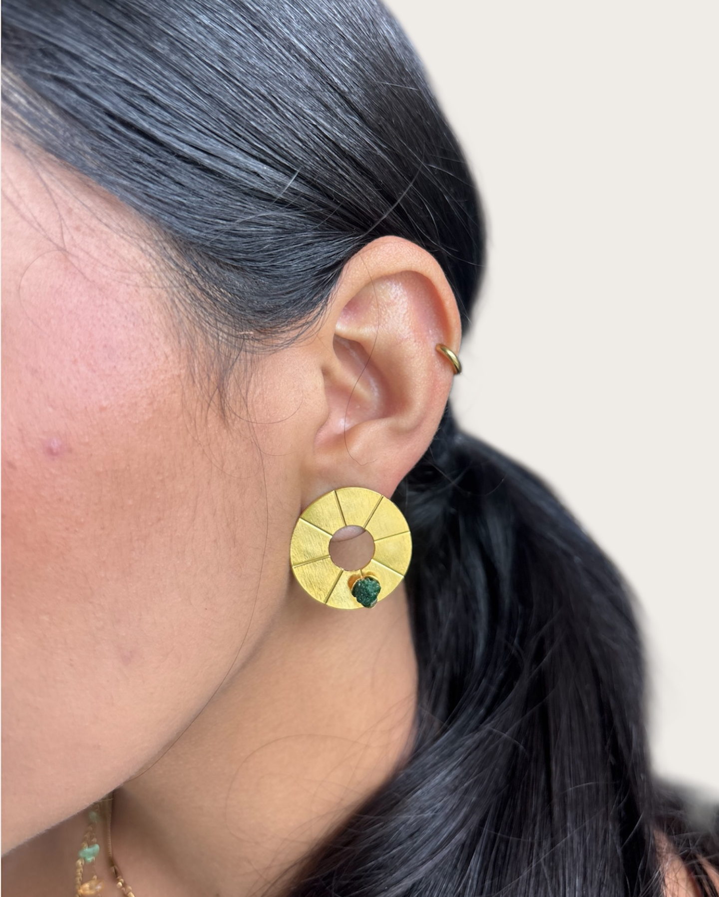 Esmeralda Stud Earring