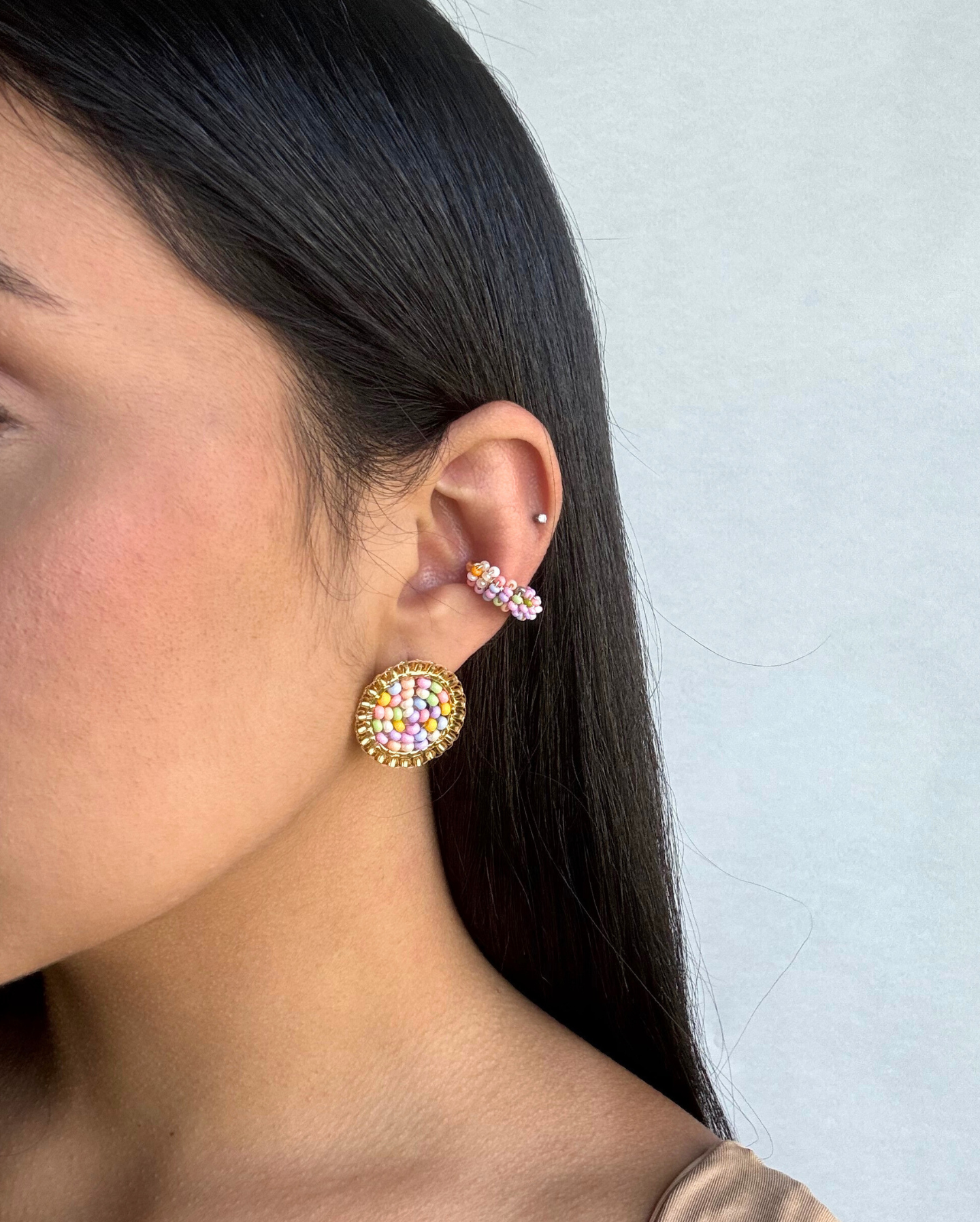 Mia Mix Studs Earring