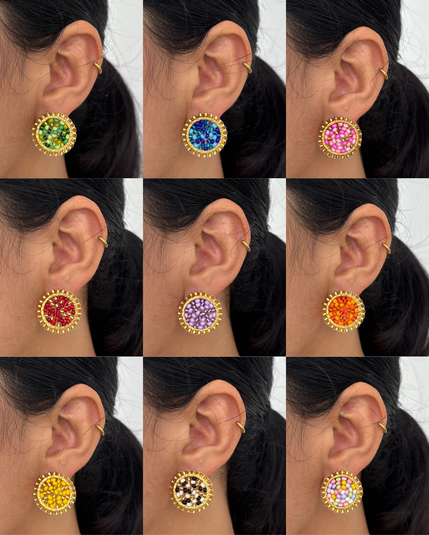 Mia Mix Studs Earring