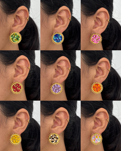 Mia Mix Studs Earring