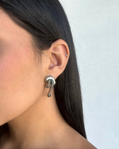 Drip Stud Earring SS