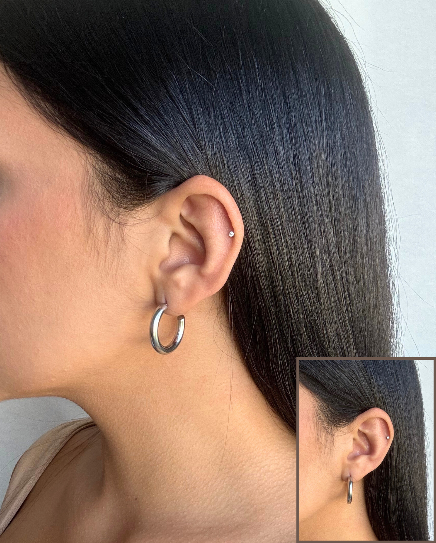 Basic Hoop Earring SS