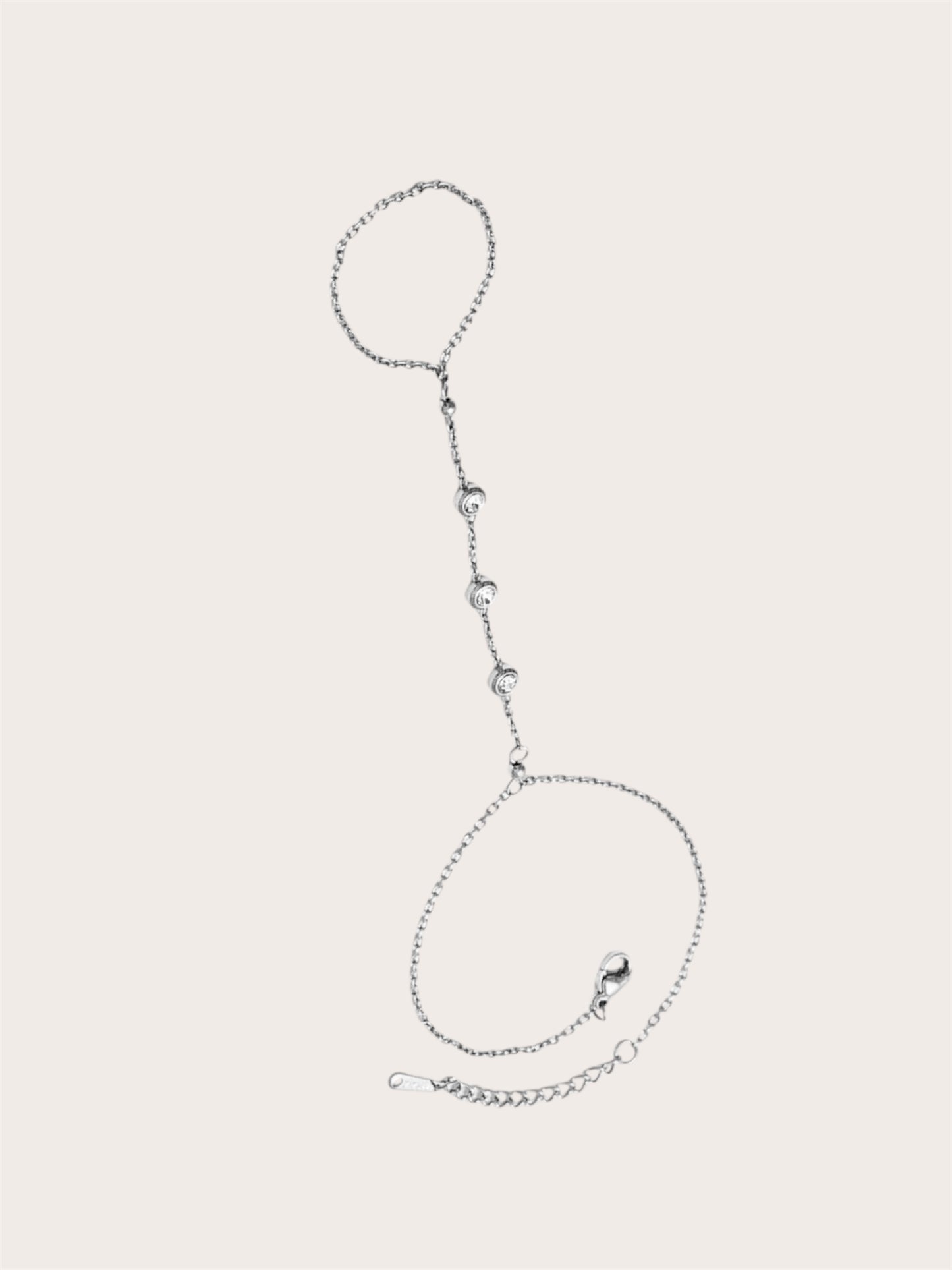 Daniela Hand Chain Bracelet SS
