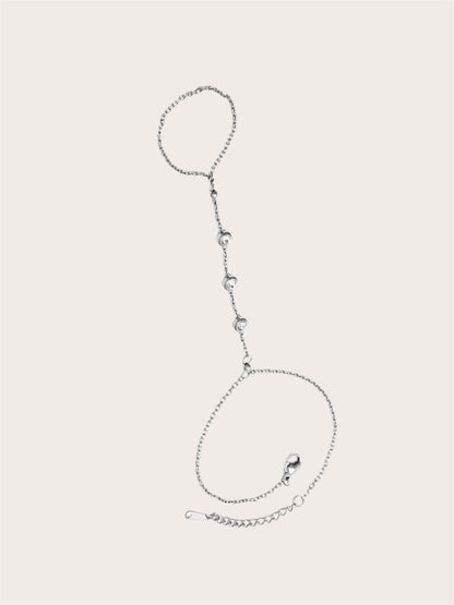 Daniela Hand Chain Bracelet SS