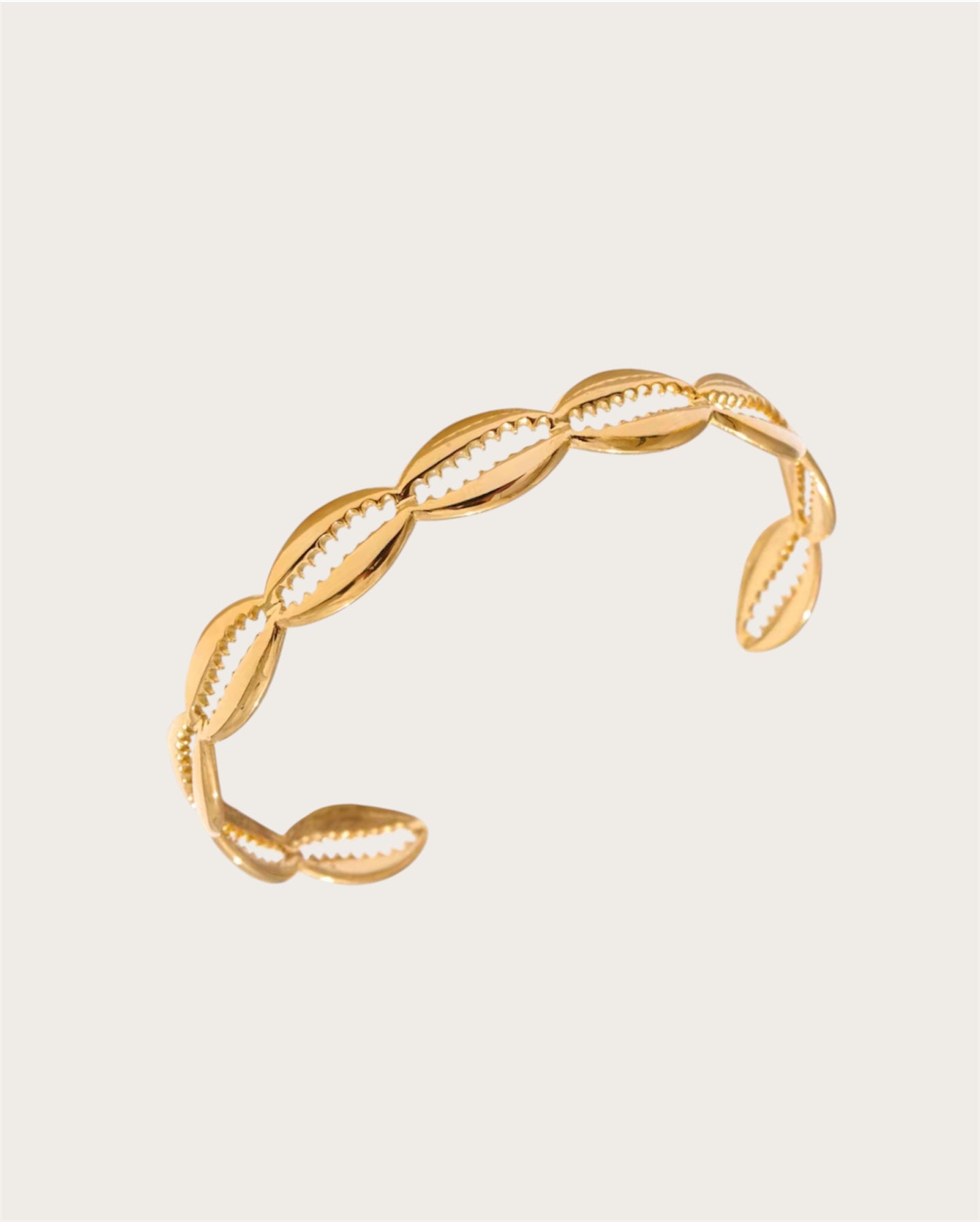 Coral Cuff Bracelet SS