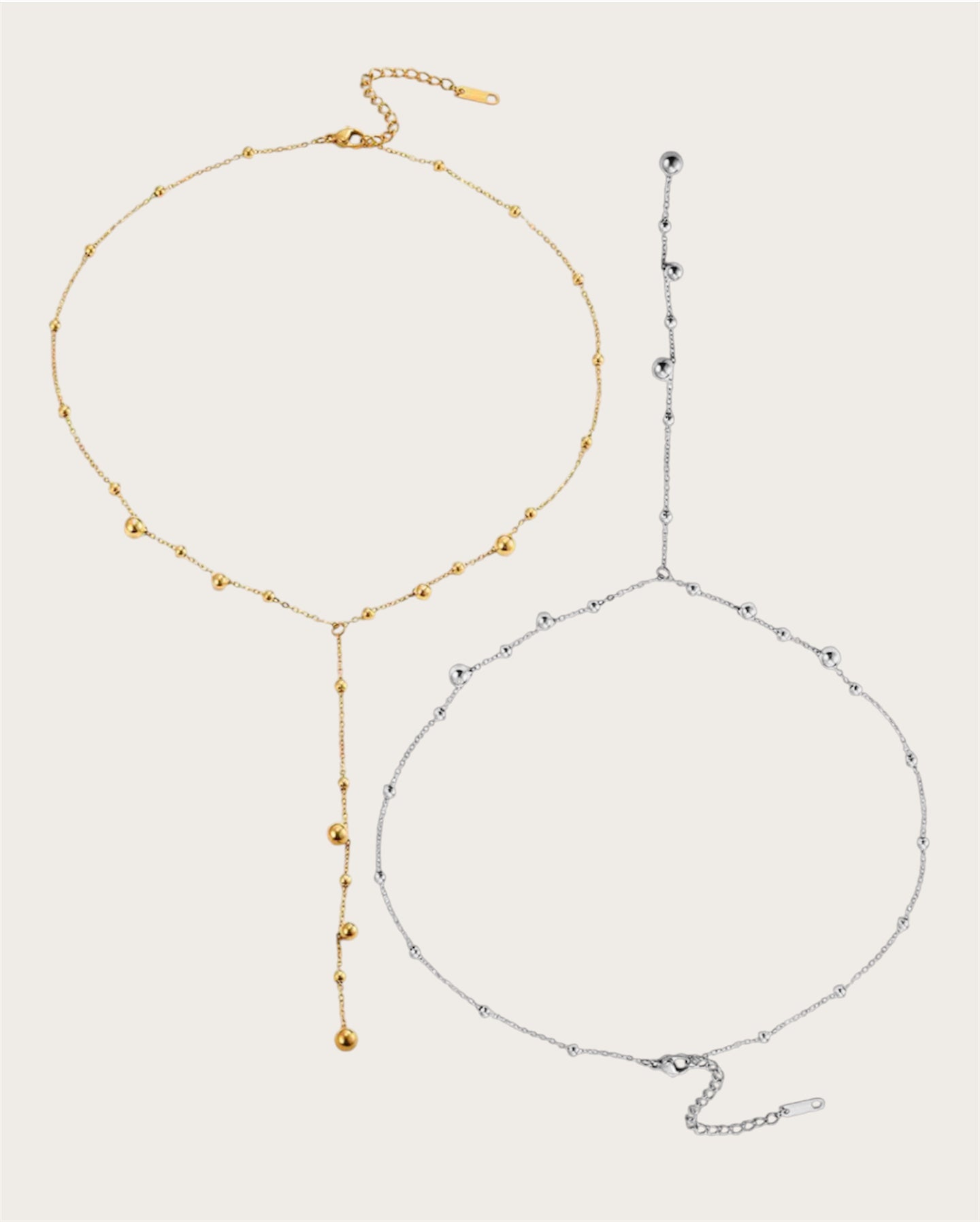Dots Lariat Necklace SS