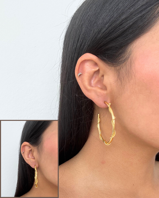 Ines Hoop Earring