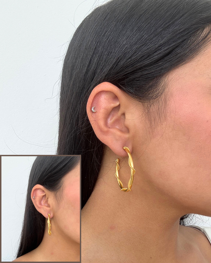 Ines Hoop Earring