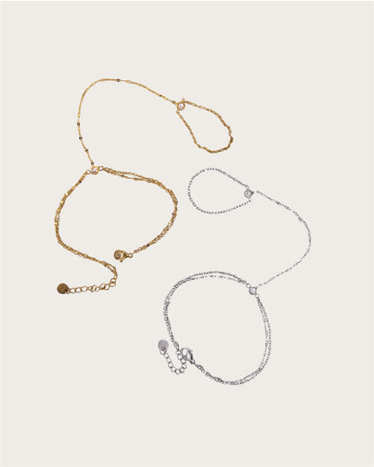 Ale Hand Chain Bracelet SS