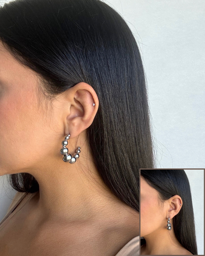 Bali Hoop Earring SS